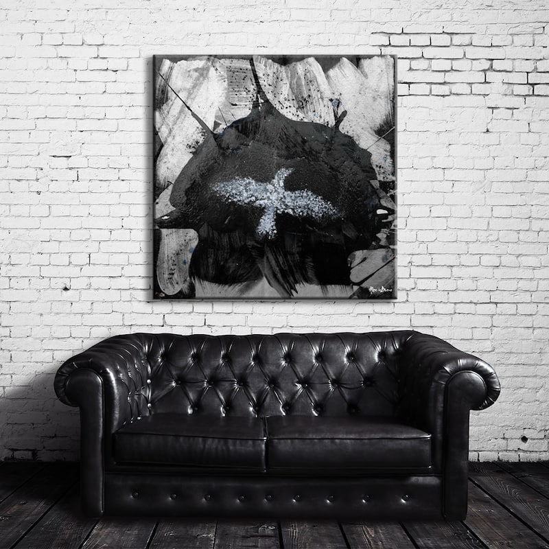 Inkd V' Abstract Wrapped Canvas Wall Art
