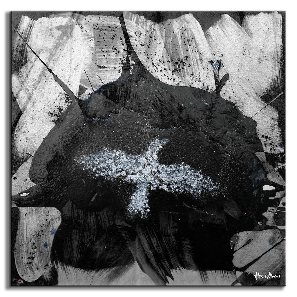 Inkd V' Abstract Wrapped Canvas Wall Art