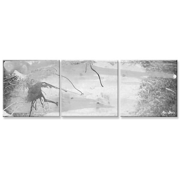 Inkd III' 3Piece Wrapped Canvas Wall Art Set Bed Bath & Beyond 9826219