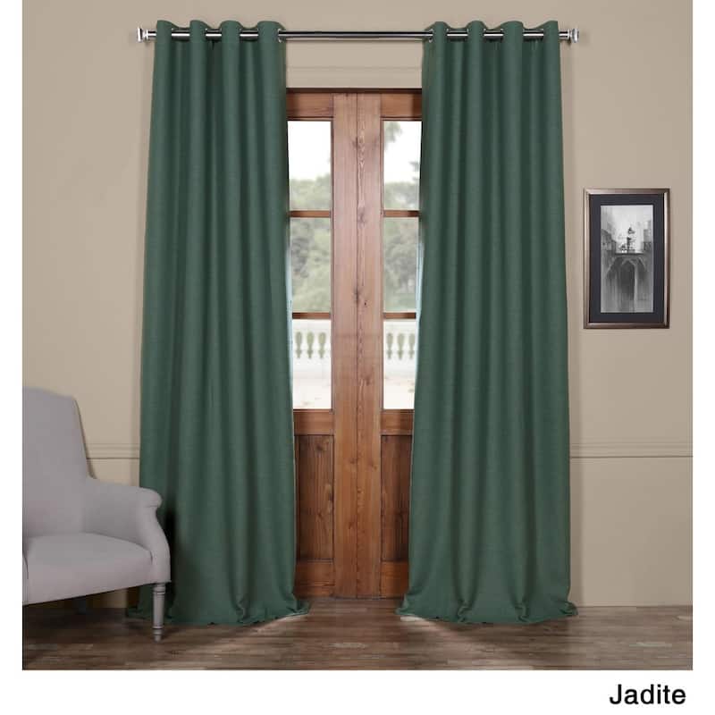 Exclusive Fabrics Bellino 108 In Grommet Room Darkening Curtain Panel (1 Panel) - 50 x 108
