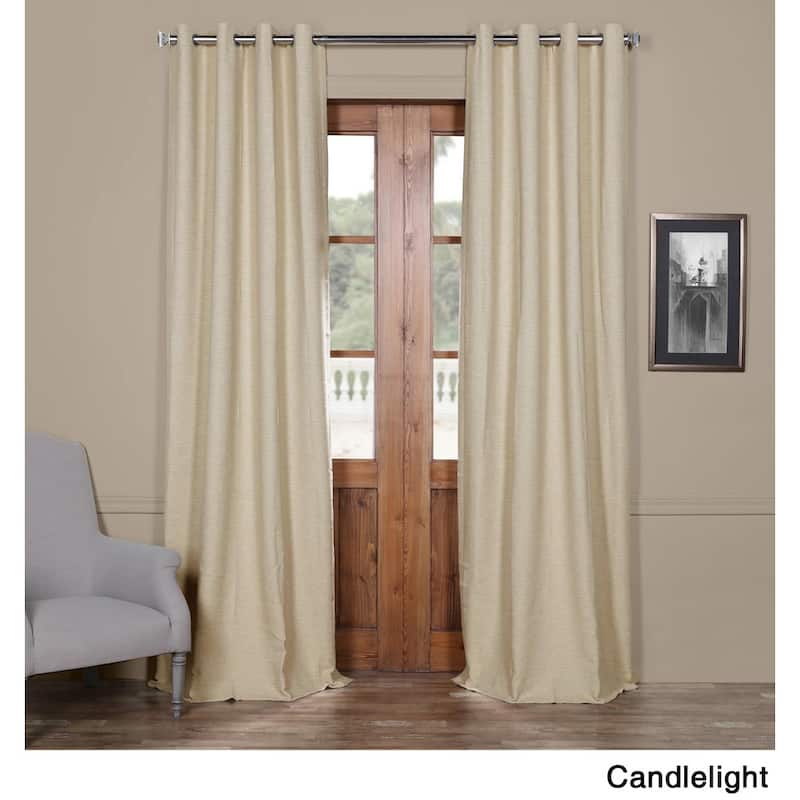 Exclusive Fabrics Bellino 108 In Grommet Room Darkening Curtain Panel (1 Panel) - 50 x 108
