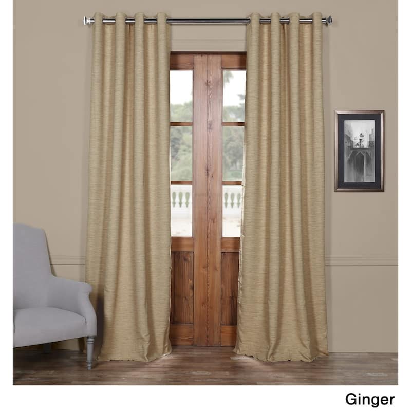 Exclusive Fabrics Bellino 108 In Grommet Room Darkening Curtain Panel (1 Panel) - 50 x 108