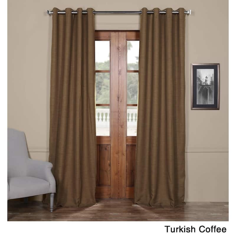 Exclusive Fabrics Bellino 108 In Grommet Room Darkening Curtain Panel (1 Panel) - 50 x 108
