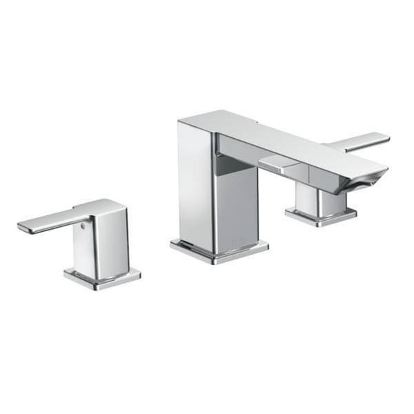 Shop Moen 90 Degree Roman Tub Faucet Trim Chrome Overstock 9826661