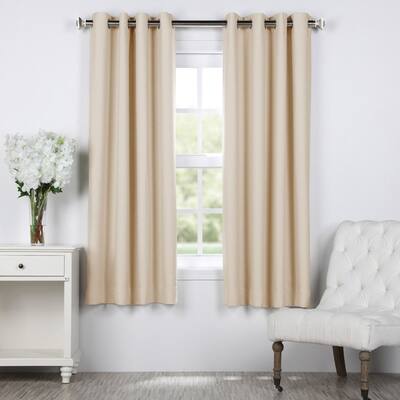 Brown Grommet Curtains