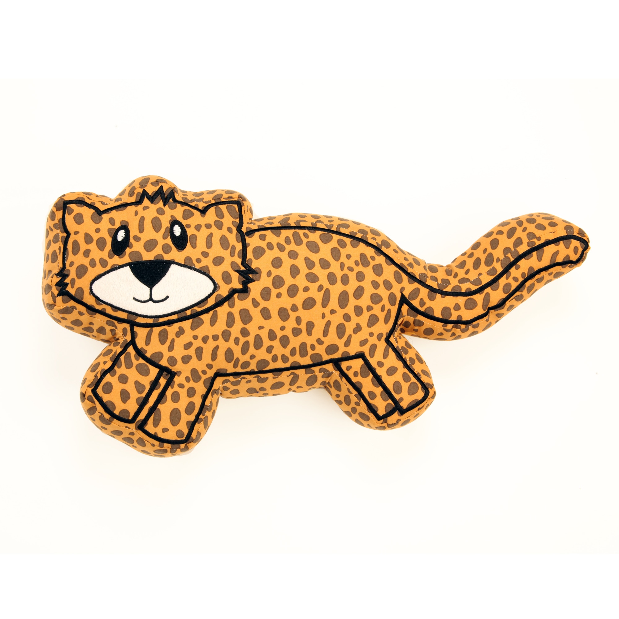 One Grace Place 10-14b030C Jazzie Jungle Boy-Decorative Pillow-Cheetah Brown and Black