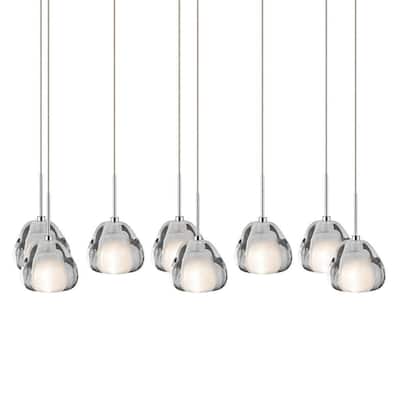 Kichler Lighting Contemporary 8-light Chrome Mini Pendant Cluster Chandelier