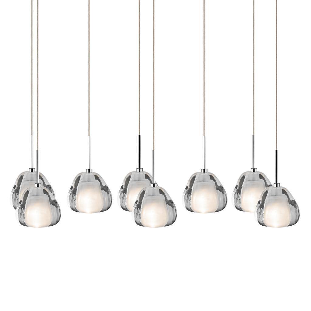 Kichler Lighting Contemporary 8-light Chrome Mini Pendant Cluster Chandelier