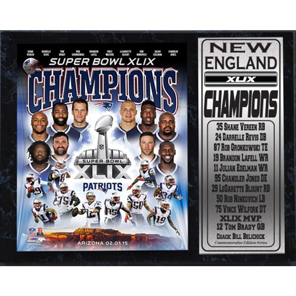 patriots super bowl champion years