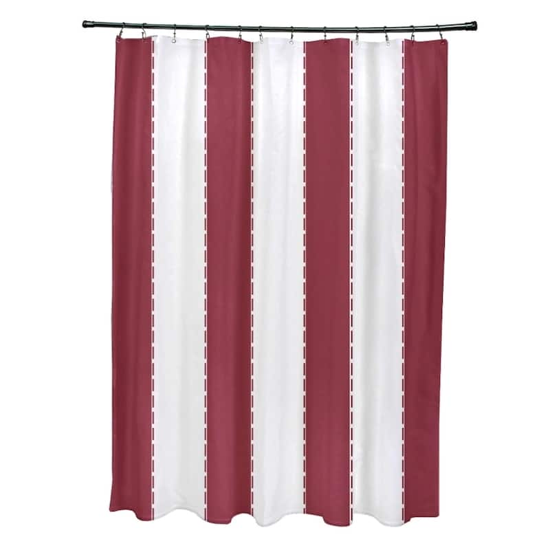 Nautical Stripes Shower Curtain