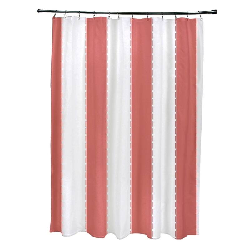 Nautical Stripes Shower Curtain