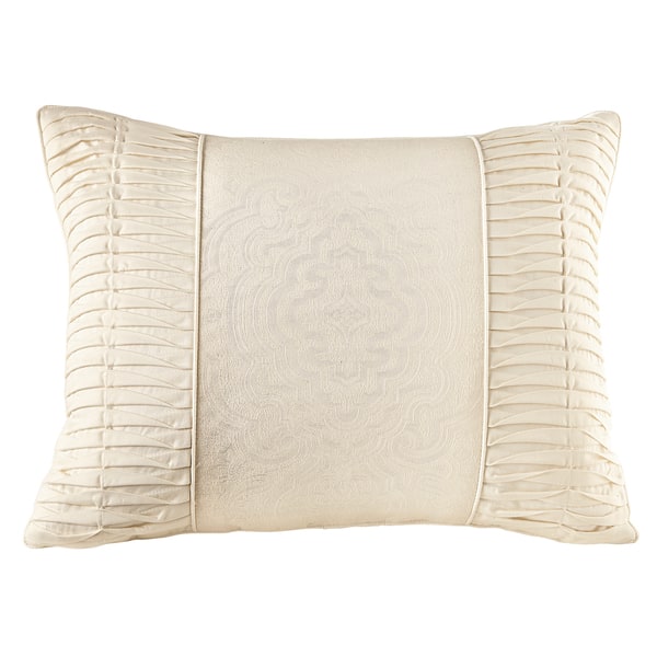 Crowning Touch by Welspun Cotton Naturals Decorative Throw Pillow Bed