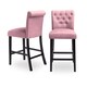 Sopri Upholstered Counter Chairs (Set of 2) - Thumbnail 3
