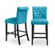 Sopri Upholstered Counter Chairs (Set of 2) - Thumbnail 6
