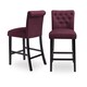 Sopri Upholstered Counter Chairs (Set of 2) - Thumbnail 5