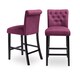 Sopri Upholstered Counter Chairs (Set of 2) - Thumbnail 4