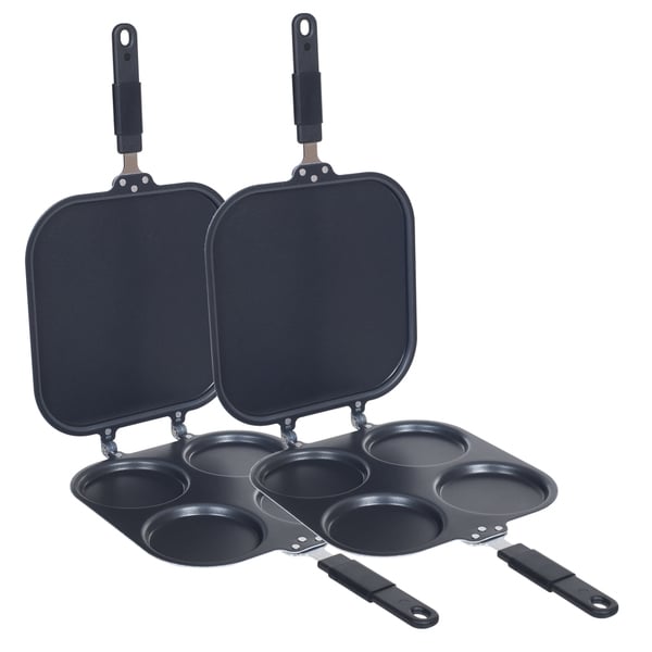 Deluxe Perfect Pancake Maker (Set of 2) with Recipe Book