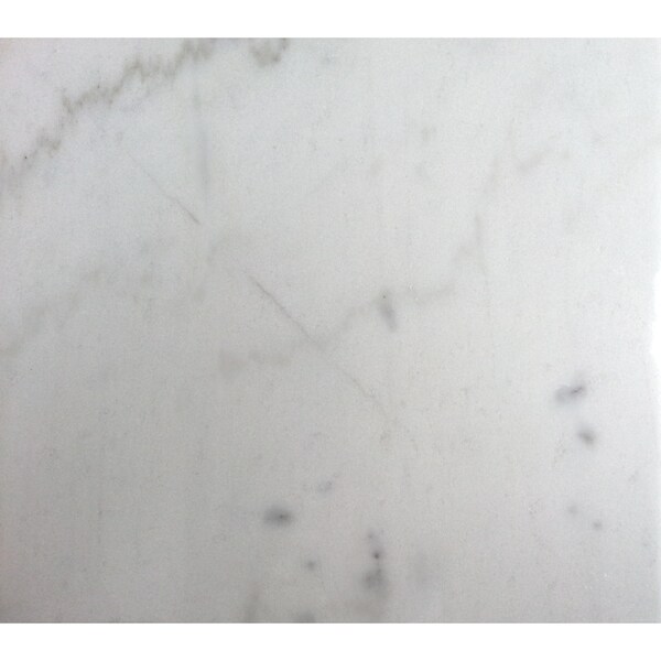 Marble 12 inch White Carrara Natural Floor and Bathroom