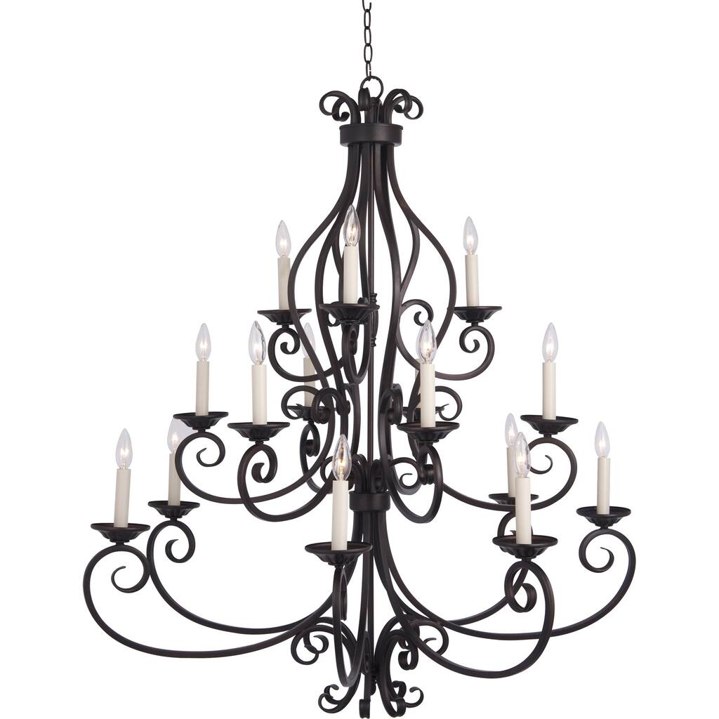 Manor 15-Light Chandelier