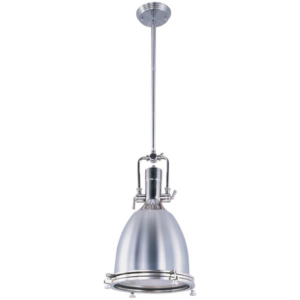 Maxim Lighting Hi 1 light Nickel Bay Single Pendant