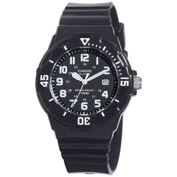 casio quartz black