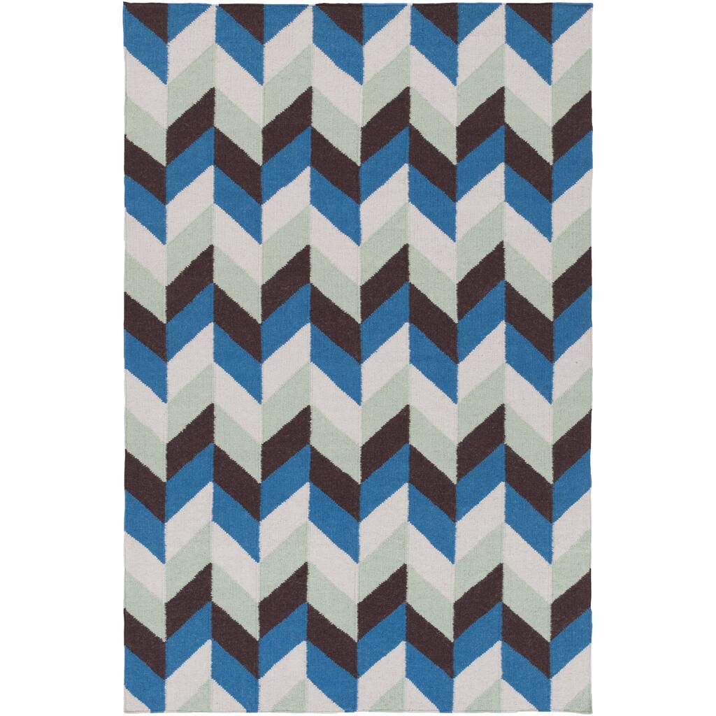 Hand-Woven Kristy Contemporary Wool Area Rug