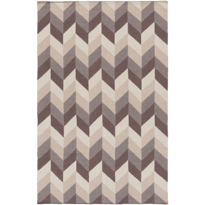 Hand-Woven Kristy Contemporary Wool Area Rug