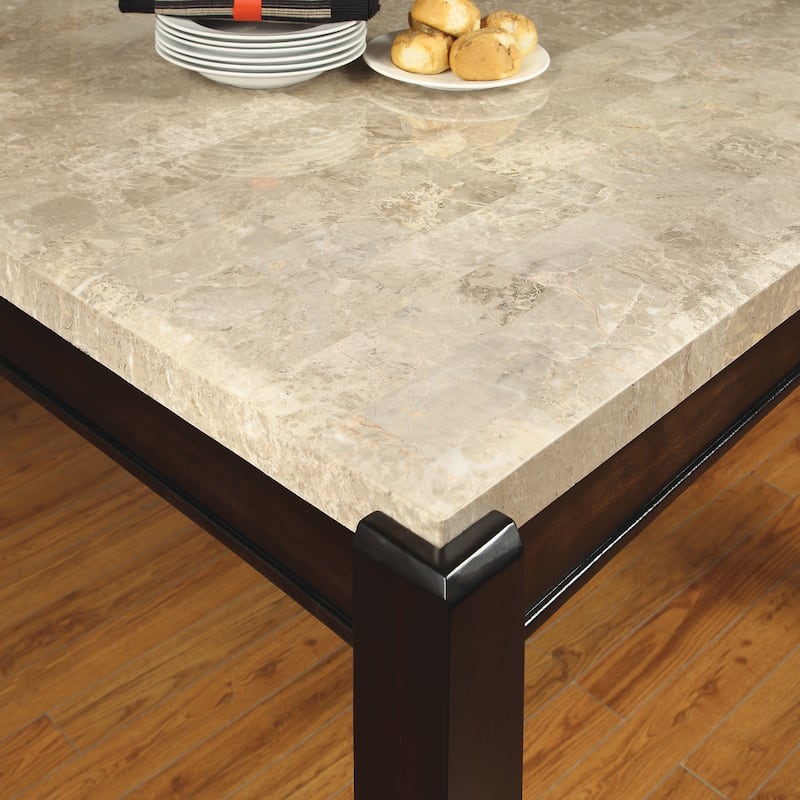 Furniture of America Koby Contemporary Walnut 64-inch Wood Dining Table