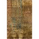 preview thumbnail 1 of 4, Hand-Knotted Hugh Damask Pattern Wool Area Rug - 2' x 3' - 2' x 3' Tan - 2' x 3' - Rectangle