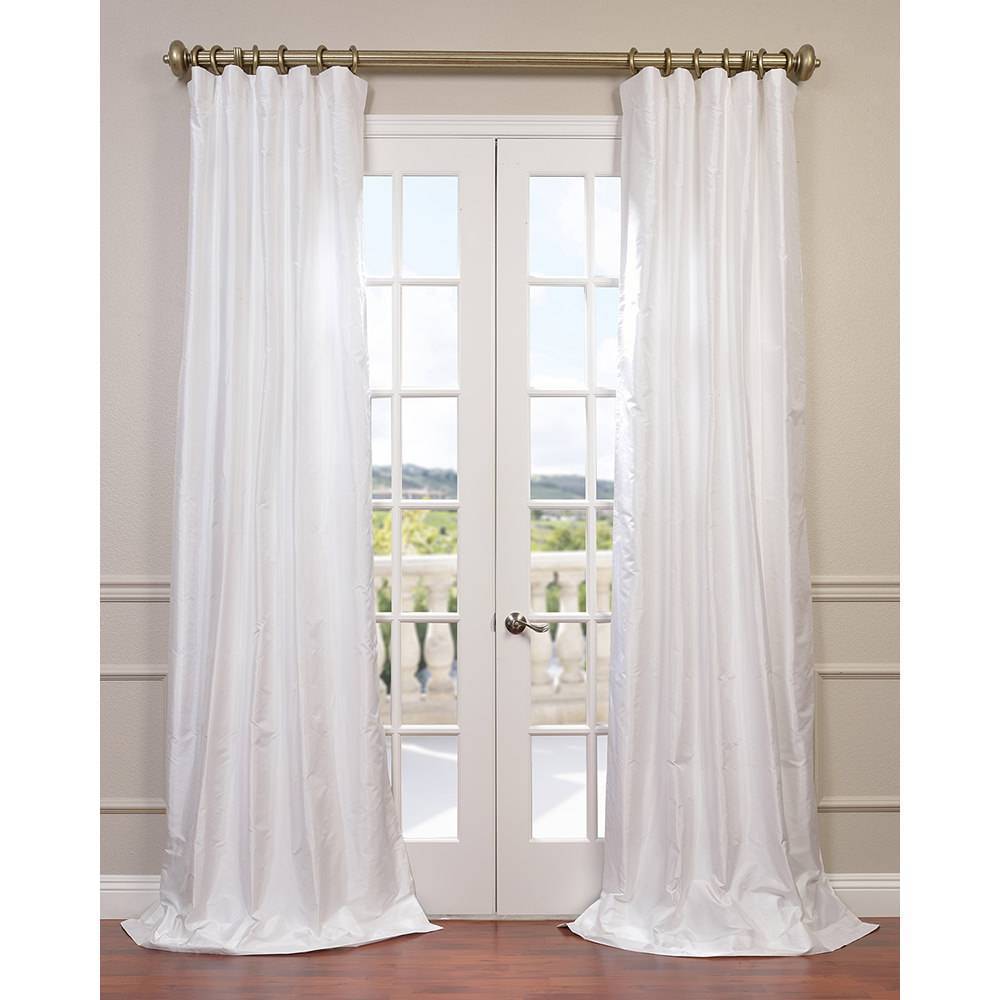 Exclusive Fabrics Dupioni Silk Curtain (1 Panel)