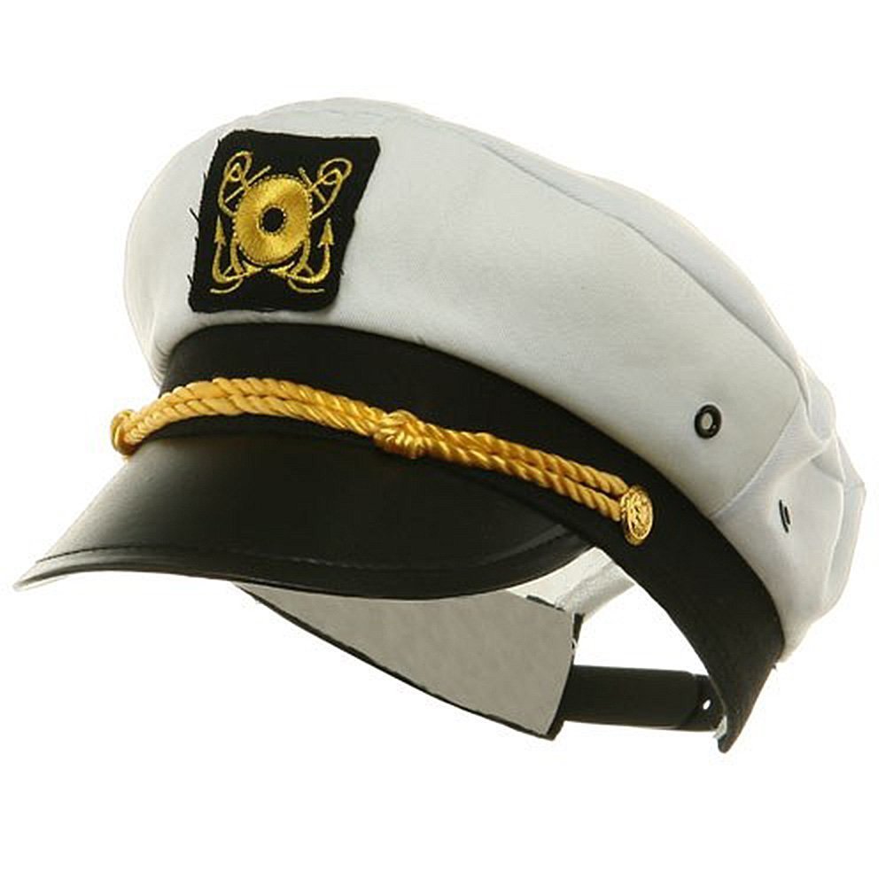 yacht captain hat