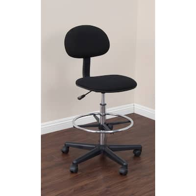 Studio Designs Black Height Adjustable Chair with Foot Ring - 25 x 25 x43