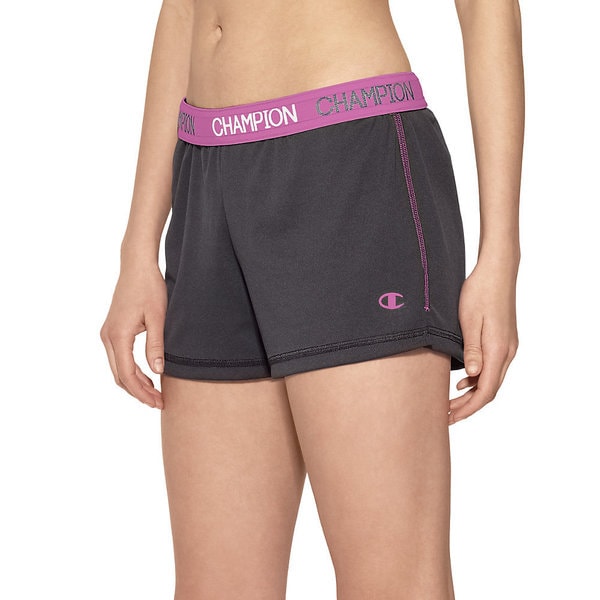 champion shorts womens purple