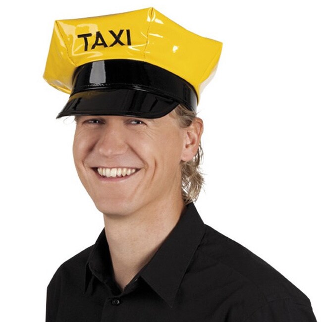 yellow taxi hat