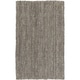 preview thumbnail 25 of 28, Abbie Handmade Chevron Stripe Jute Area Rug 3'3" x 5'3" - Dark Grey - Rectangle