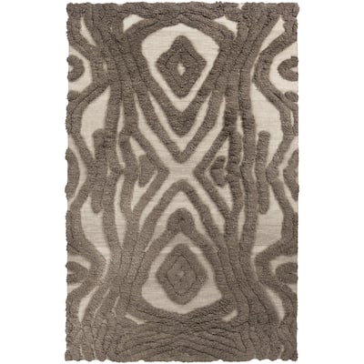 Hand-woven Adriana Abstract Wool Area Rug