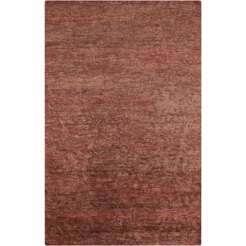 Hand-Knotted Sheryl Abstract Pattern Jute Area Rug