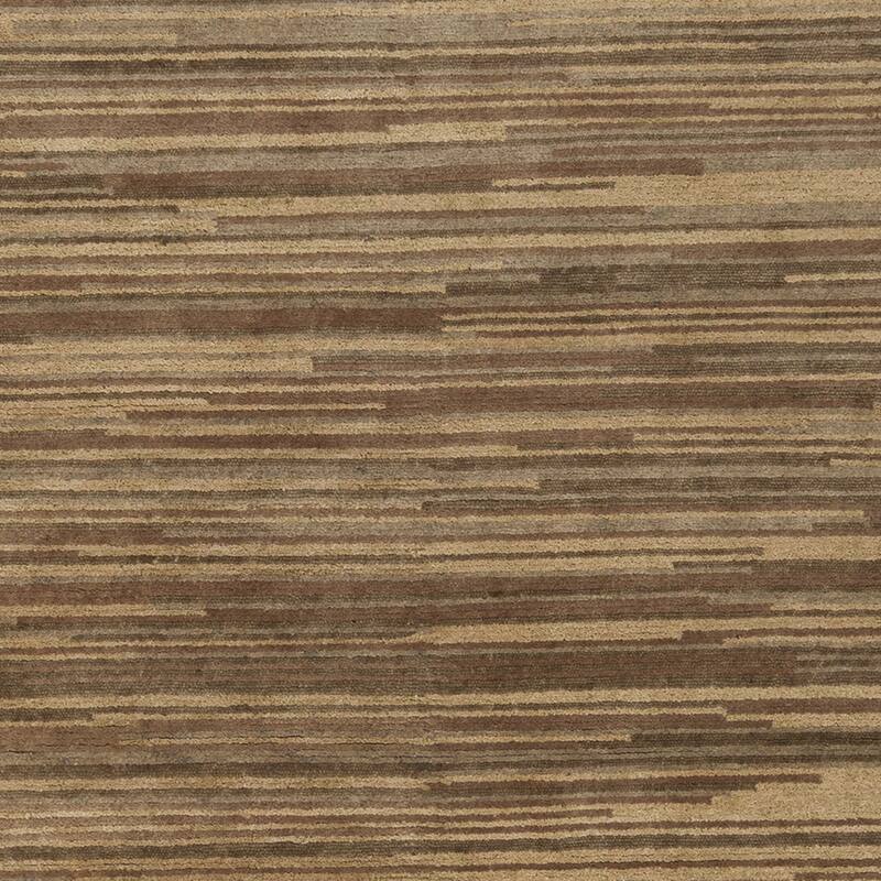 Hand-Knotted Simone Solid Pattern Wool Area Rug