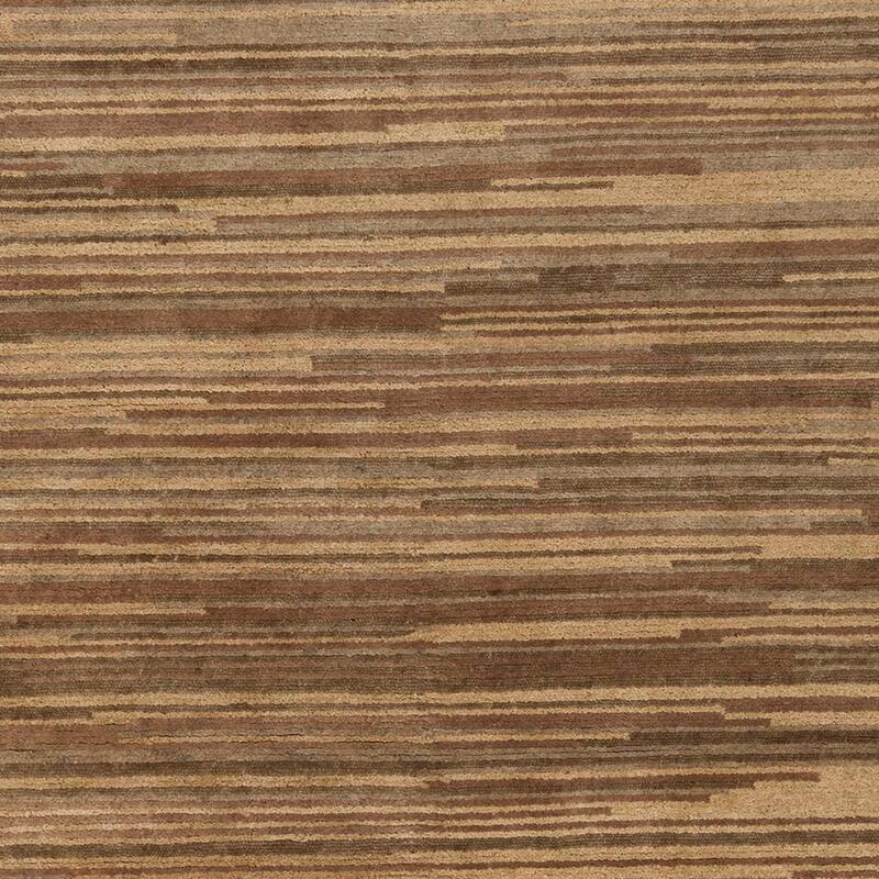 Hand-Knotted Simone Solid Pattern Wool Area Rug