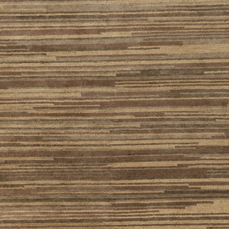 Hand-Knotted Simone Solid Pattern Wool Area Rug