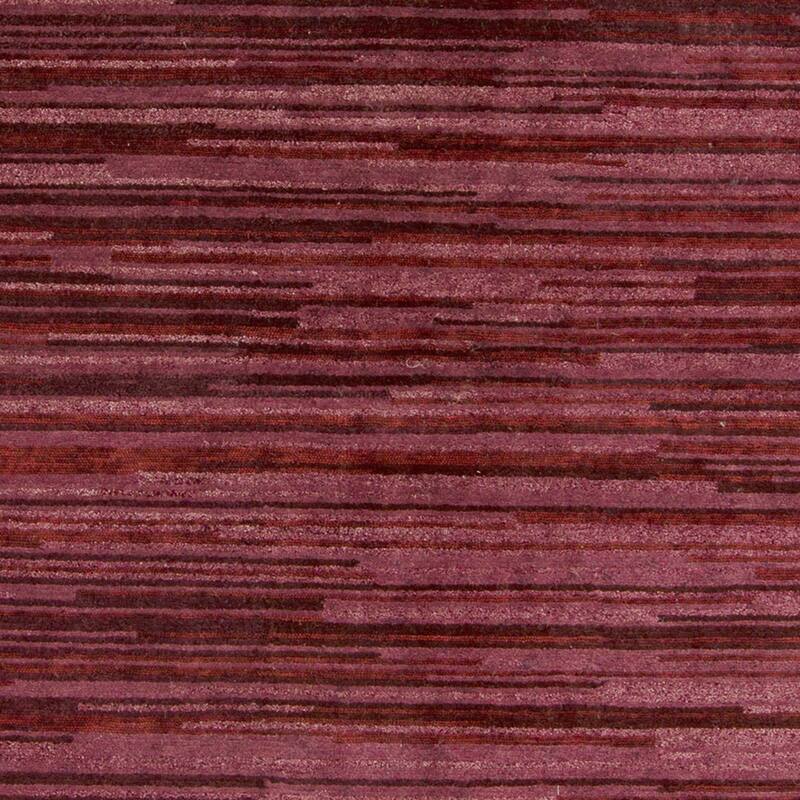 Hand-Knotted Simone Solid Pattern Wool Area Rug