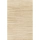 preview thumbnail 14 of 38, Hand-Knotted Simone Solid Pattern Wool Area Rug - 5' x 8' Beige