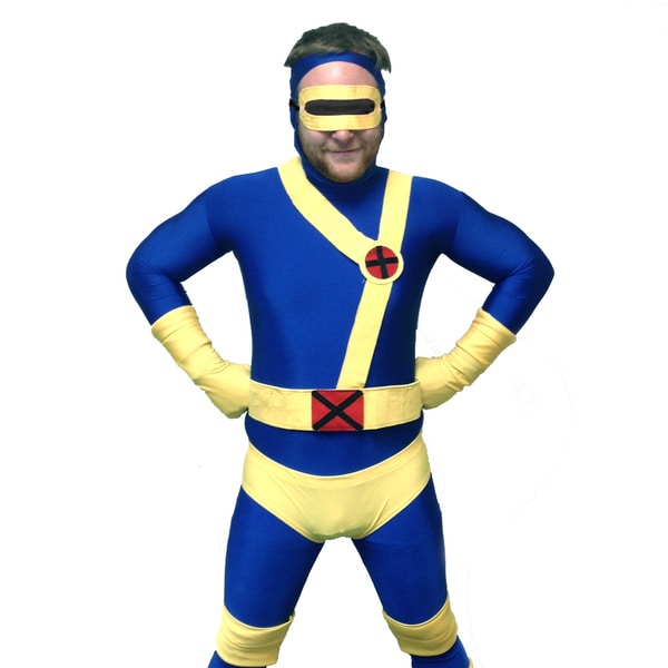Adult X-Men Cyclops Costume Body Suit. 
