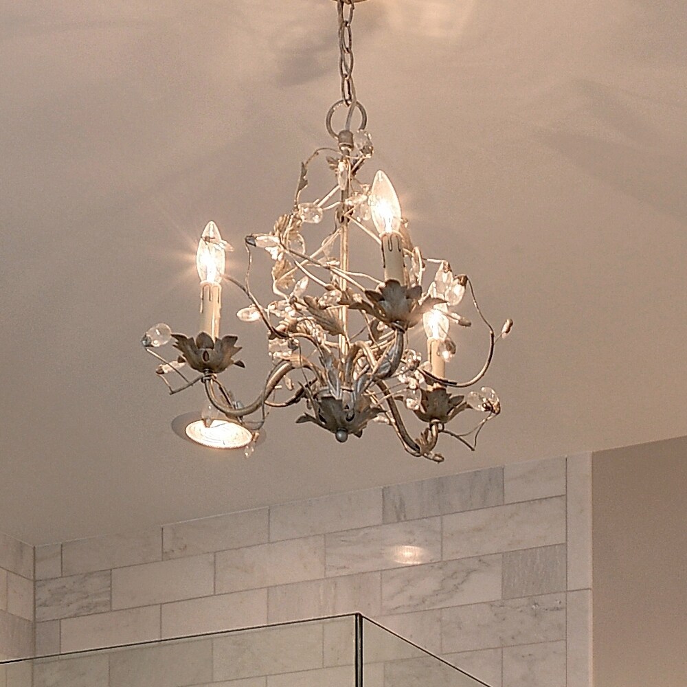 Maxim Elegante 3-light Chrome Chandelier (Elegante 3-Light Chandelier) - Chandeliers For Bedrooms by Overstock.com