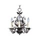 preview thumbnail 1 of 0, Maxim Elegante Chrome 3-light Chandelier