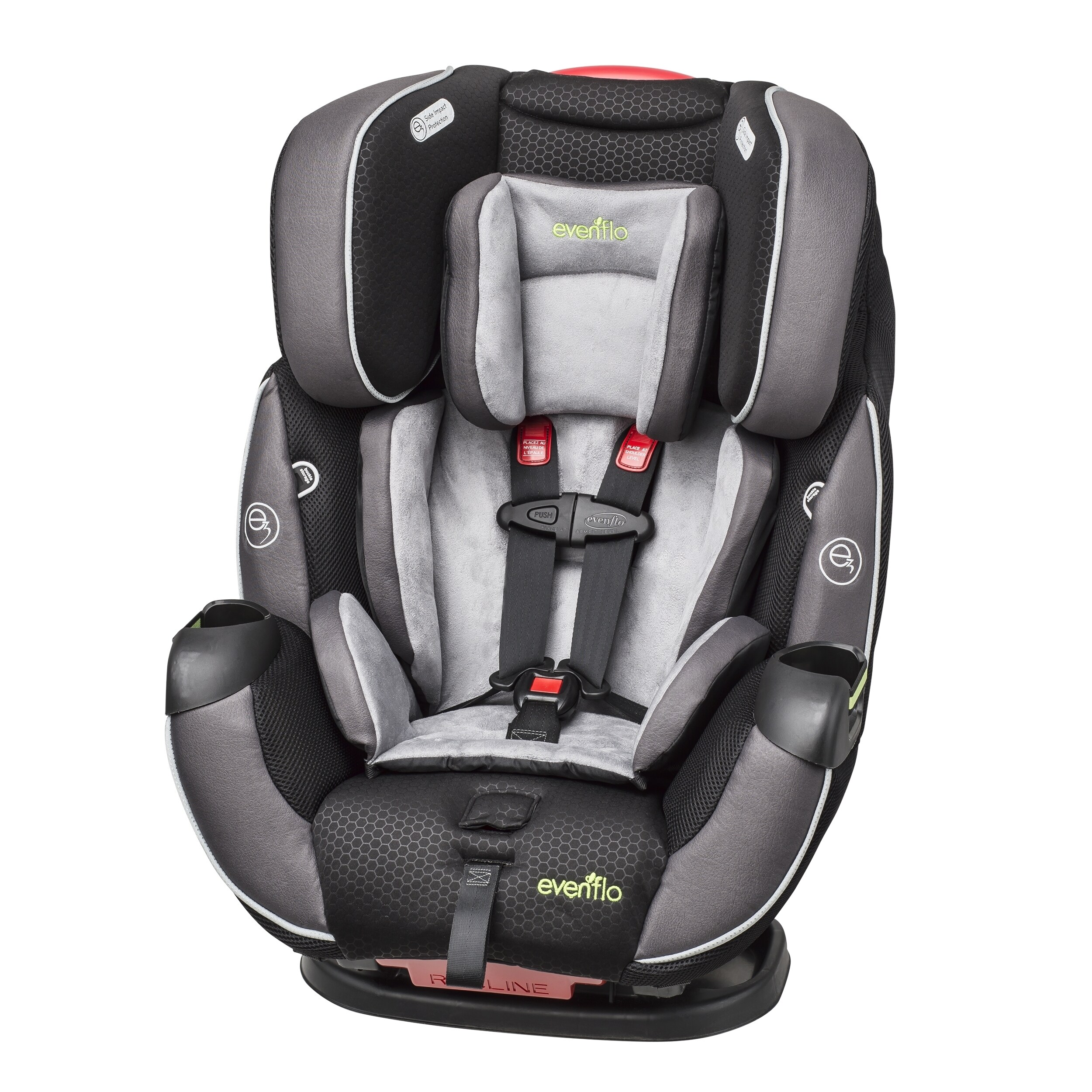 installing evenflo car seat