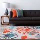 preview thumbnail 2 of 5, Hand-Tufted Elaina Floral Area Rug - 8' x 11' - 8' x 11'