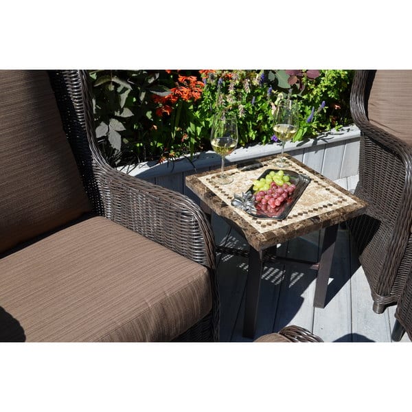 Shop My Patio My Way Westport 5 Piece Chat Group Furniture Set Overstock 9836666