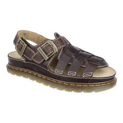 dr martens 8092 fisherman sandal dark brown grizzly