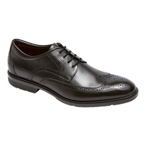 Rockport City Smart Wing Tip Oxford Men's Black Leather Rockport City Smart Wing Tip Oxford Men's Black Leather